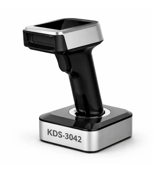 KodScan KDS-3042 (2D) Kablosuz Barkod Okuyucu (2.4G,USB+Bluetooth) ürün görseli 1