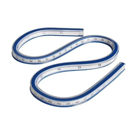 Lutart 40 Cm Kobra Eğri Çizim Cetveli La-L700-40 ürün görseli 1