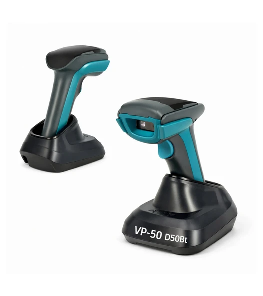 vp-50 Bt 2d Wireless Bluetooth El Tipi Barkod Okuyucu ürün görseli 1