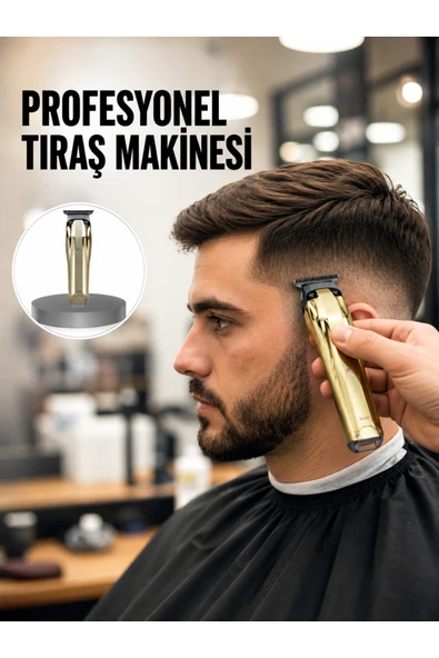Kablosuz Erkek Bakım Tıraş Makinesi Hassas Bıçaklı Şarjlı Kullanım Yeni Nesil ürün görseli 1