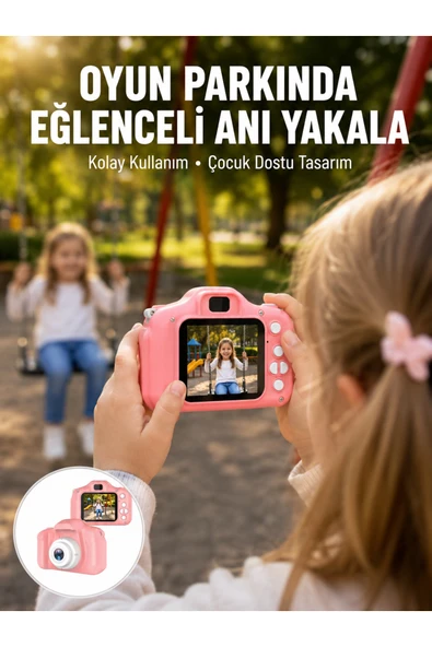 HD Mini Dijital Kamera Video ve Fotoğraf Çekim Özellikli Şarjlı Taşınabilir Kayıt Cihazı Yeni Nesil ürün görseli 1