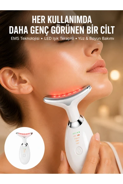 LED Işık Destekli Kırışıklık Karşıtı Yüz Bakım Aleti Yeni Nesil ürün görseli 1