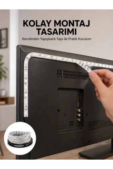 Uzaktan Kumandalı LED TV Arka Işık Şeridi Yeni Nesil ürün görseli 1