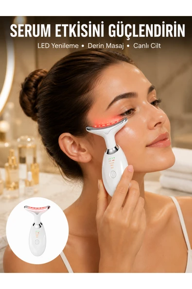 7 Renkli LED Cilt Yenileyici Masaj ve Bakım Cihazı Yeni Nesil ürün görseli 1