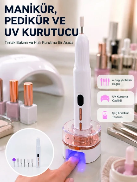 Jel Oje Kurutma ve Tırnak Bakımı Cihazı ürün görseli 1