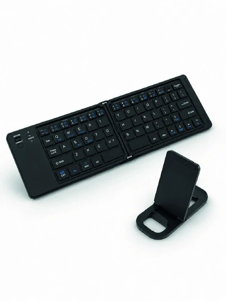 Taşınabilir Katlanabilir Bluetooth Klavye iOS Android Windows Uyumlu - Resim 3