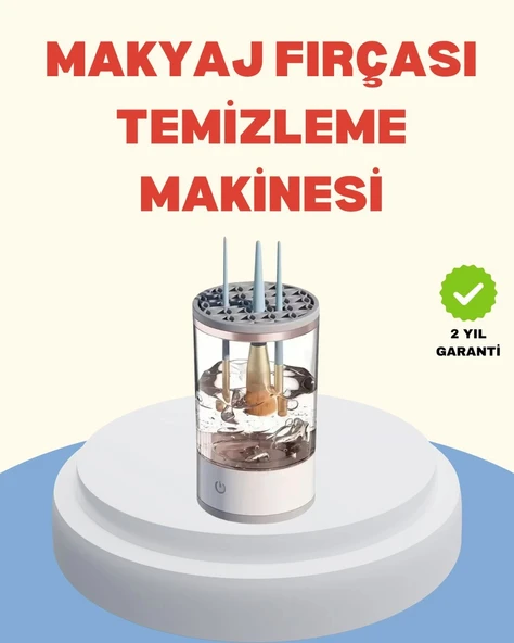 Profesyonel Makyaj Fırçası Temizleme ve Kurutma Makinesi ürün görseli 1