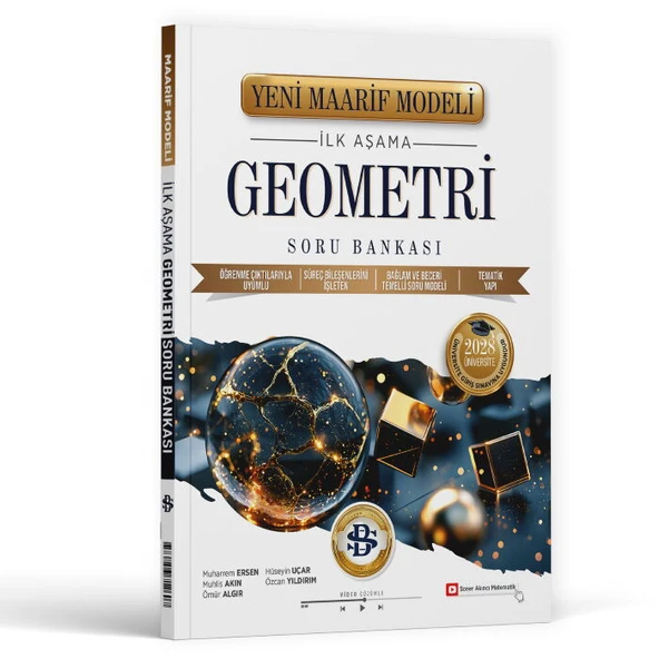 Bilgi Sarmal 2028 Üniversiteye Hazırlık Geometri İlk Aşama Maarif Model Soru Bankası ürün görseli 1