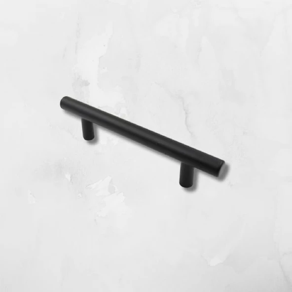 Marelli 128 mm SİYAH paslanmaz boy kulp mobilya kulbu - Resim 2