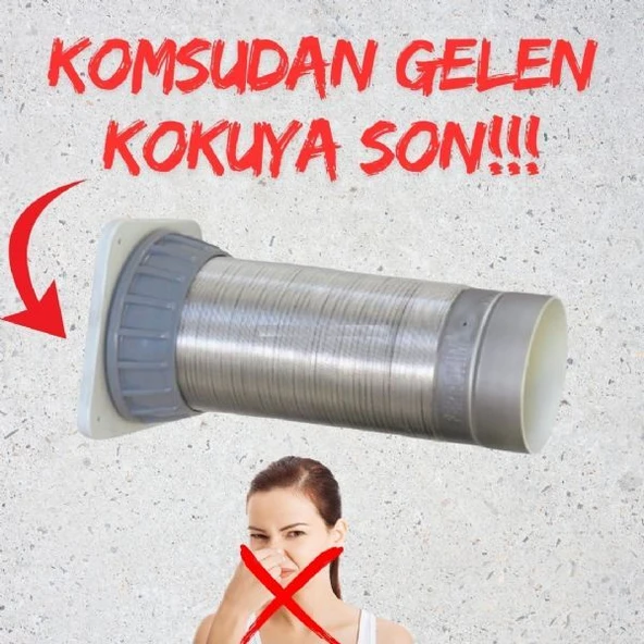 Davlumbaz için koku sızdırmazlık seti komşudan gelen kokuya SON ürün görseli 1