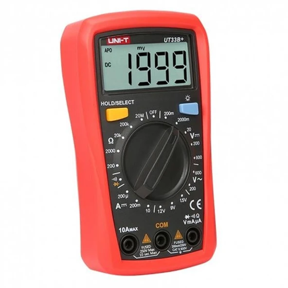 Unit UT-33B+ Dijital Multimetre - Resim 2