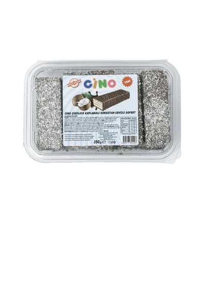CİNO Çikolata Kaplamalı Hindistan Cevizli Gofret 350 gr. ürün görseli 1