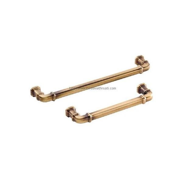 Doğanlar GUSTO olifka antik sarı mobilya kulp kulbu 192 mm ürün görseli 1