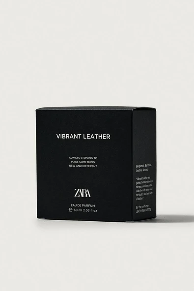 ZARA VIBRANT LEATHER EDP 60ML ( 2.03 FL.OZ ) - Resim 6