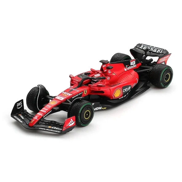 Mini GT 1/64 BBR Ferrari SF23 C. Leclerc 2023 Monaco GP ürün görseli 1
