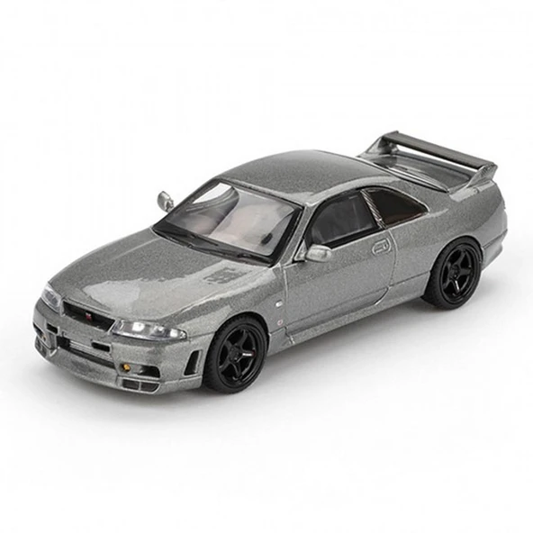 Mini GT 1/64 NISSAN Skyline GT-R Dark Metal Gray ürün görseli 1