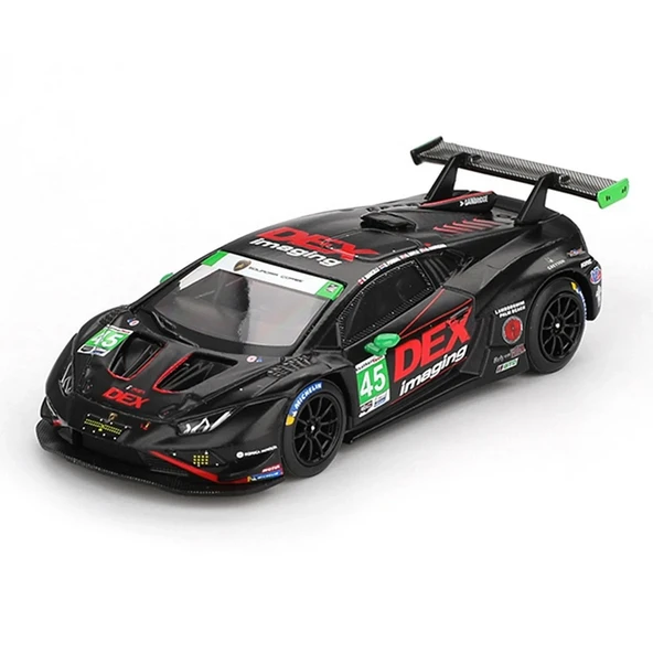 Mini GT 1/64 Lamborghini Huracán GT3 EVO2 No. 45 DEX Imaging 2024 IMSA Daytona ürün görseli 1