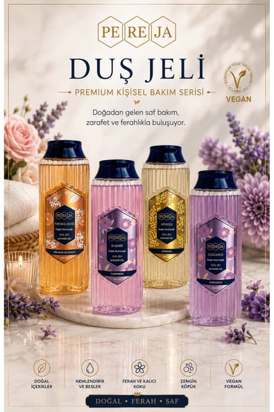 Karma Doğal Zeytinyağlı Duş Jeli 4X500 ML ürün görseli 1