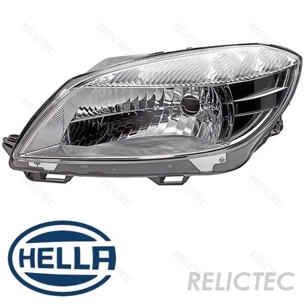 Skoda Fabia - Roomster 2010-2015 Far - Sol (Oem No:5J1941017C) ürün görseli 1