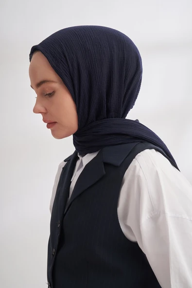Müslin Biyeli Şal  ASM3352 - Resim 6