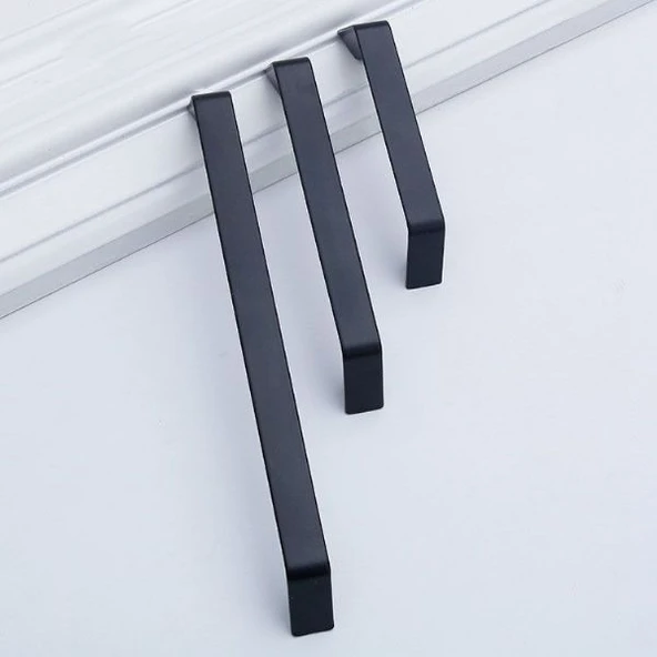 Marelli TERRA BLACK siyah 96 mm mobilya dolap kulbu - Resim 5