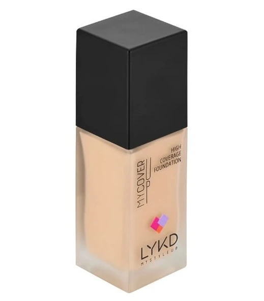 LYKD High Coverage Fondöten 166 Silk Ivory - Resim 3