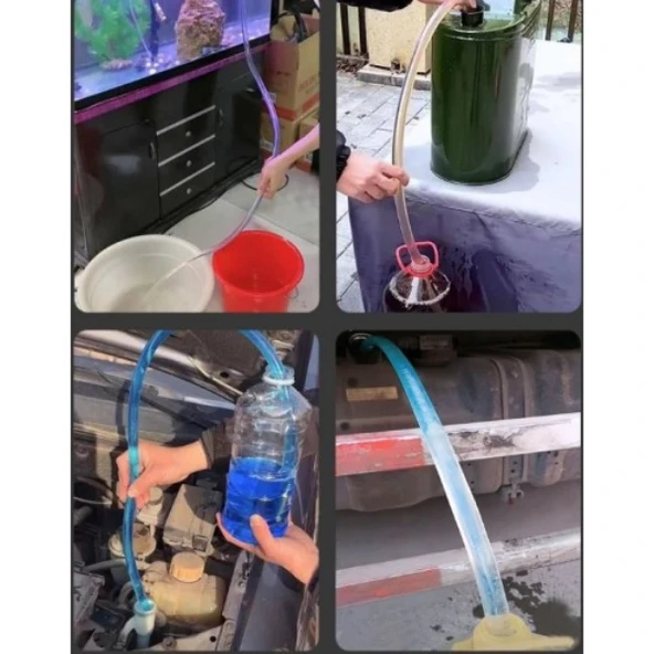 Hortumlu Sıvı Aktarma Aparatı 150 cm - Resim 3