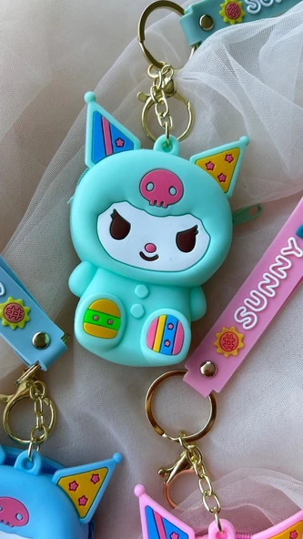 Kuromi anahtarlık mint renk ürün görseli 1