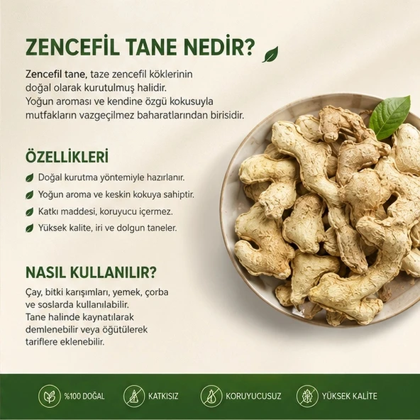 Zencefil Tane - 3 kg - Resim 3