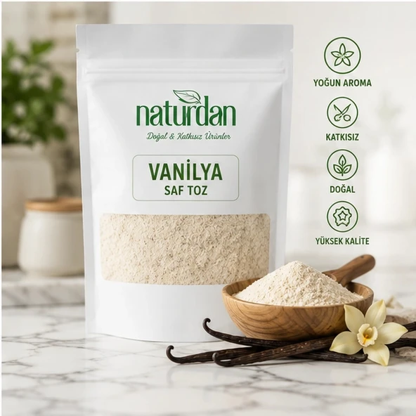 Vanilya Toz Saf - 2 kg - Resim 2