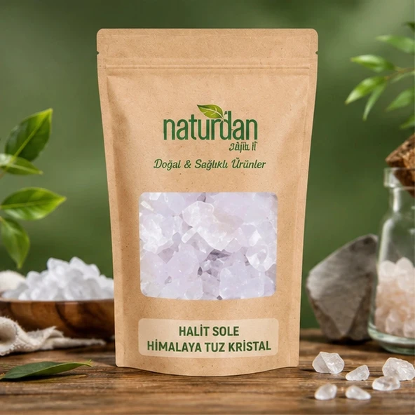 Halit Sole Himalaya Tuz Kristal - 50 gr ürün görseli 1