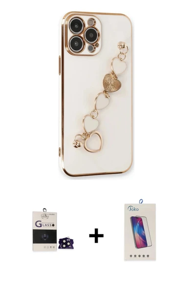 MARSİLYAN™- iPhone 14 Pro Max Kılıf Nova Işık Prime - Siyah Joko 5D Cam + Bilvis Titan Kamera Lens - SH ürün görseli 1