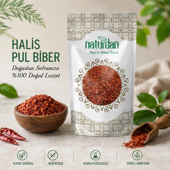 Halis Pul Biber Acı - 500 gr ürün görseli 1