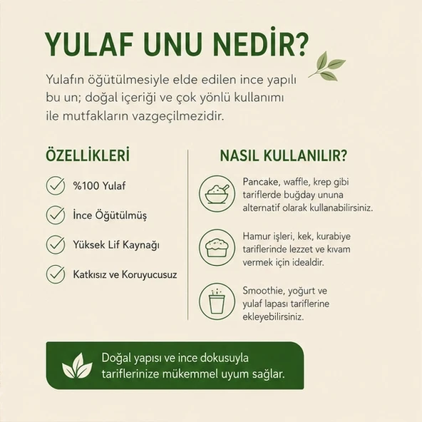 Yulaf Unu - 3 kg - Resim 3