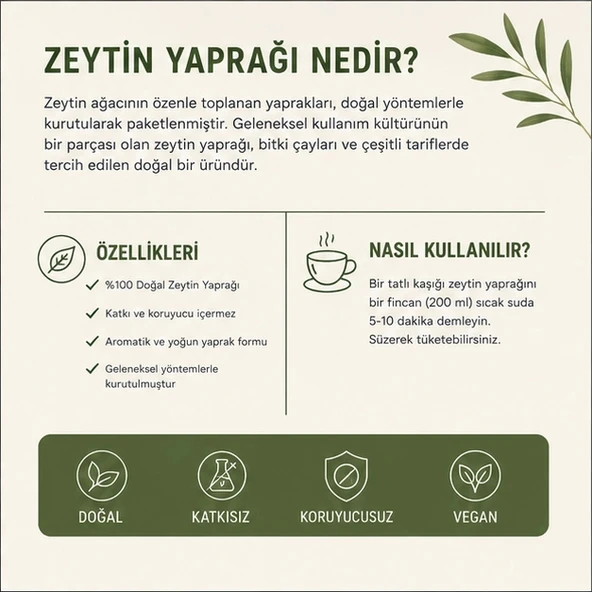 Zeytin Yaprağı - 1 kg - Resim 2