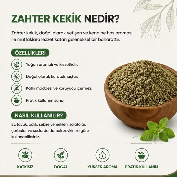 Zahter Kekik - 5 kg - Resim 3