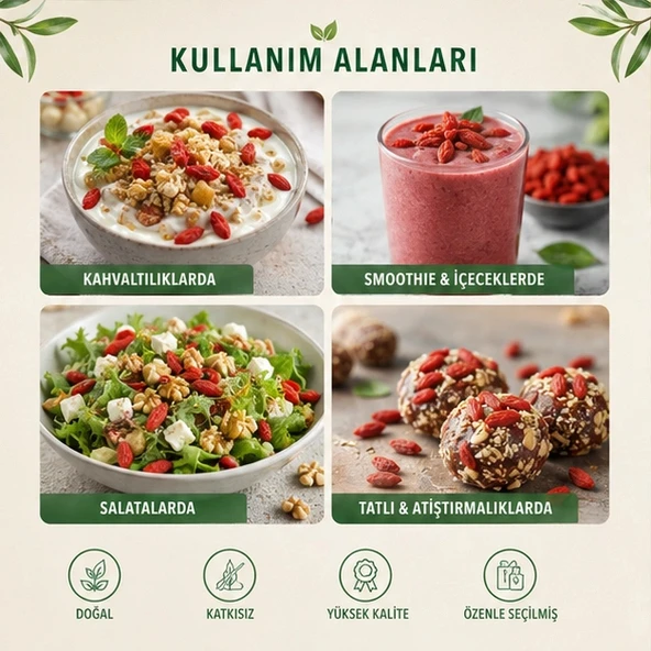 Goji Berry - 500 gr - Resim 4