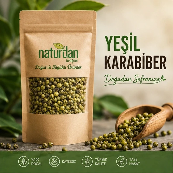 Yeşil Karabiber - 50 gr ürün görseli 1
