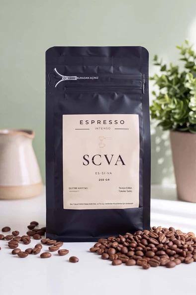 SCVA Intenso Taze Kavrulmuş Espresso Kahve 250 gr ürün görseli 1