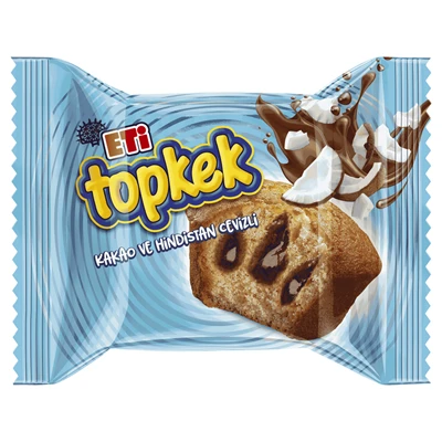 ETİ Topkek 24 X 40 G Hindistan Cevizli (5'li Paket) ürün görseli 1