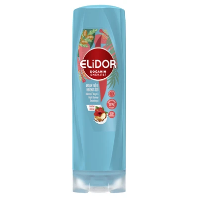 ELİDOR Saç Bakım Kremi 350 Ml Argan Yağı&Hibisküs (5'li Paket) ürün görseli 1