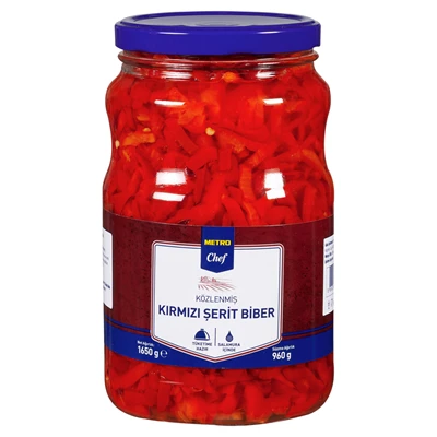 METRO Chef Şerit Kırmızı Biber 1650 G (4'li Paket) ürün görseli 1