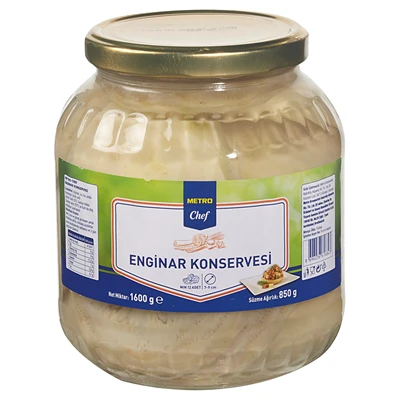METRO Chef Enginar Konservesi 1,6 Kg 7-9Cm (3'li Paket) ürün görseli 1