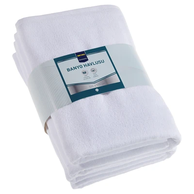 METRO PROFESSIONAL Banyo Havlusu 100*150Cm 2Li (2'li Paket) ürün görseli 1