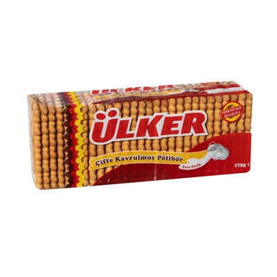 ÜLKER Petibör Bisküvi 16 X 175 G Çifte Kavrulmuş (5'li Paket) ürün görseli 1