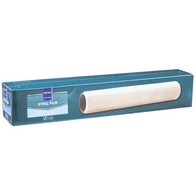 METRO PROFESSIONAL Kayar Bıçaklı Pvc Streç Film 9 Micron 45Cmx300 M (4'li Paket) ürün görseli 1