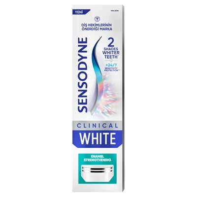 SENSODYNE Diş Macunu Klinik Beyaz 75 Ml Diş Minesi (6'li Paket) ürün görseli 1