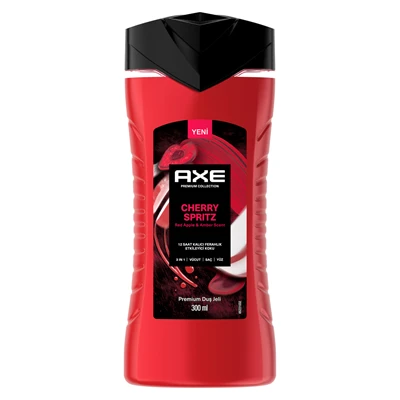AXE Duş Jeli 300 Ml Cherry Sprtz (6'li Paket) ürün görseli 1