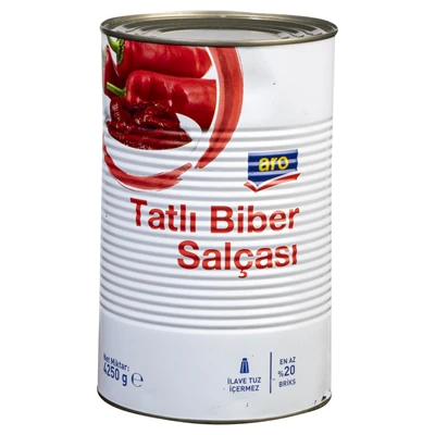 aro Biber Salçası 4,25 Kg Tatlı (2'li Paket) ürün görseli 1