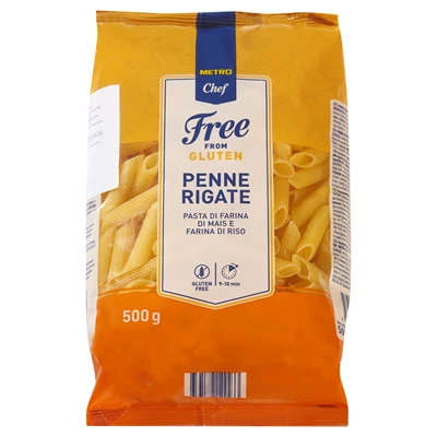 METRO Chef Glutensiz Makarna 500 G Penne (6'li Paket) ürün görseli 1